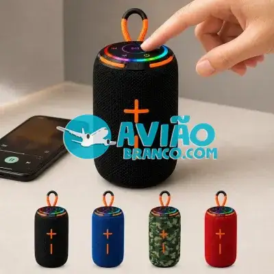 Caixa de Som Bluetooth RGB à Prova de Água de 100W Fornecedor Atacado Caixa Fechada