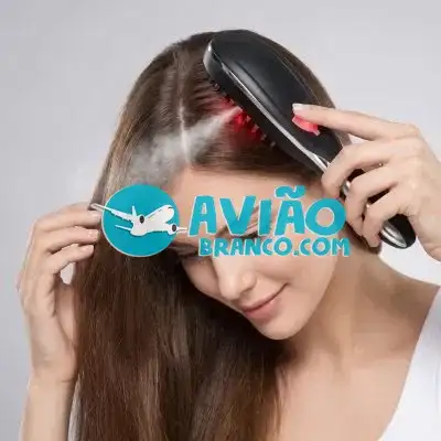 Escova Elétrica a Laser 4 em 1 para Tratamento Capilar Fornecedor Atacado Caixa Fechada