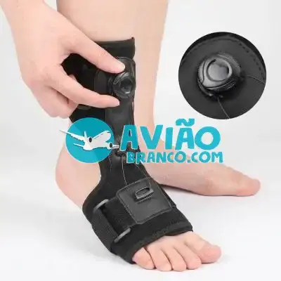 Órtese para Pé Caído com Ajuste por Botão Rotativo Fornecedor Atacado Caixa Fechada
