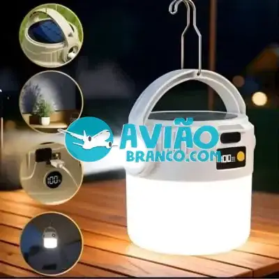 Lâmpada Luz Solar de Acampamento Portátil Recarregável Fornecedor Atacado Caixa Fechada