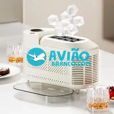 Mini Máquina de Fabricar Gelo Doméstica Portátil Fornecedor Atacado Caixa Fechada