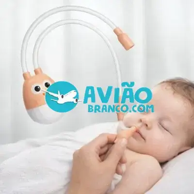 Aspirador Nasal Infantil para Higiene e Remoção de Secreção Fornecedor Atacado Caixa Fechada