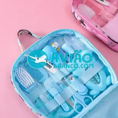 Kit Higiene e Cuidados para Bebê Recém-Nascido 13 Peças Fornecedor Atacado Caixa Fechada