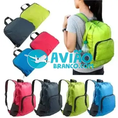 Mochila De Nylon Dobrável Impermeável Esportiva Escolar 25L Fornecedor Atacado Caixa Fechada