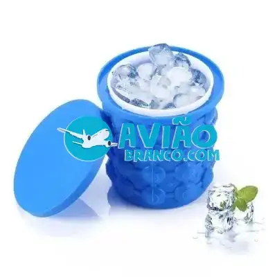 Mini Balde Gelo Silicone Magic Ice Genie Portátil Fornecedor Atacado Caixa Fechada