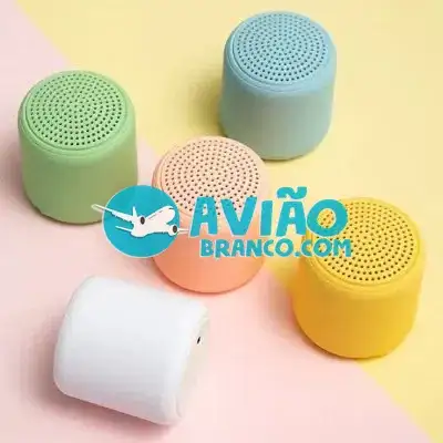 Caixa Caixinha de Som Bluetooth Colorida Mini Speaker Sem Fio InPods LittleFun Fornecedor Atacado Caixa Fechada