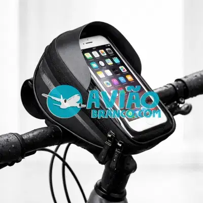 Bolsa de Guidão para Bicicleta com Suporte para Celular Impermeável Fornecedor Atacado Caixa Fechada