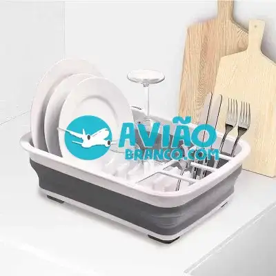 Escorredor De Pratos Louça Retrátil Silicone Fornecedor Atacado Caixa Fechada