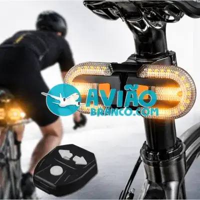 Luz Traseira para Bicicleta com Comando Remoto Fornecedor Atacado Caixa Fechada