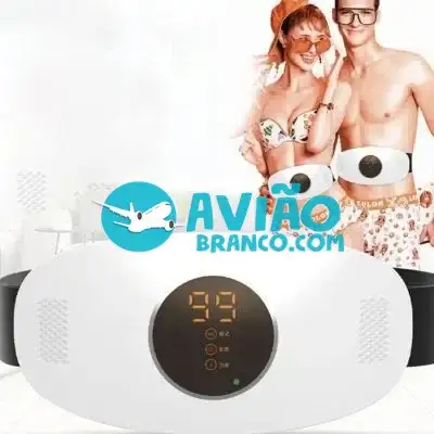 Cinto De Emagrecimento Elétrico Vibração Abdominal Massagem Fornecedor Atacado Caixa Fechada