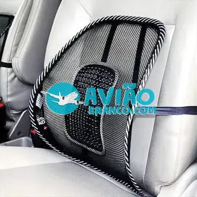 Suporte Apoio Lombar Encosto Ergonômico Cadeira Banco Carro Fornecedor Atacado Caixa Fechada