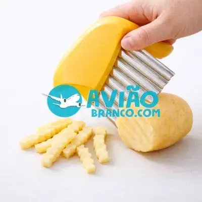 Cortador de Batata Chips Ondulada e Salada Manual para Cozinha Fornecedor Atacado Caixa Fechada