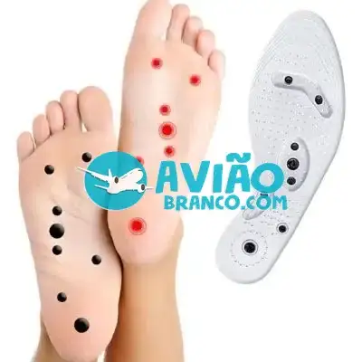 Palmilha Ortopédica Magnética Massagem Terapia Anti Estresse Fornecedor Atacado Caixa Fechada