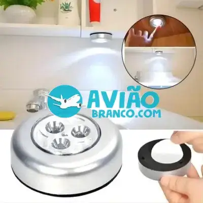 Lâmpada Adesiva De Emergência Com 3 LEDs Lâmpada Pequena Para Corredor/Parede/Armário Fornecedor Atacado Caixa Fechada