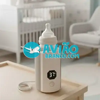 Aquecedor de Mamadeira Portátil Recarregável com Display Digital Fornecedor Atacado Caixa Fechada