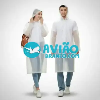 Capa de Chuva Reutilizável Unissex Transparente Com Capuz Fornecedor Atacado Caixa Fechada
