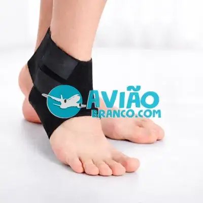Tornozeleira Elástica de Apoio Ajustável para Estabilidade e Conforto Fornecedor Atacado Caixa Fechada
