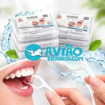 Fio Dental com Haste Ergonômica para Uso Diário Fornecedor Atacado Caixa Fechada
