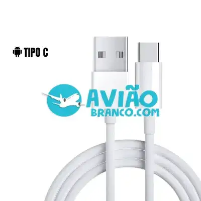 Cabo Carregador USB Tipo C – 2 Metros Fornecedor Atacado Caixa Fechada