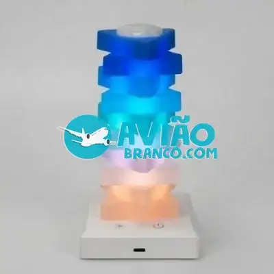 Lâmpada de Mesa Colorida RGB com Controle de Toque e 6 Modos de Luz Fornecedor Atacado Caixa Fechada
