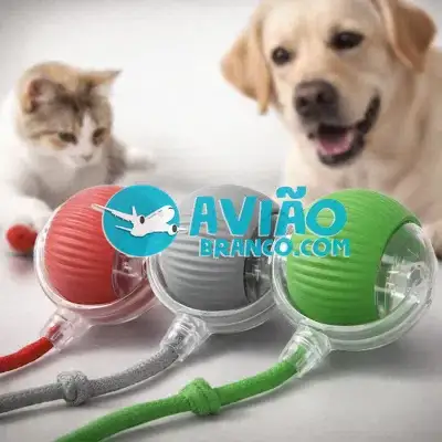 Bola de Brinquedo Inteligente LED Automática Carga USB Fornecedor Atacado Caixa Fechada
