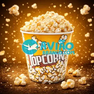 Balde de Pipoca Popcorn – Médio Fornecedor Atacado Caixa Fechada
