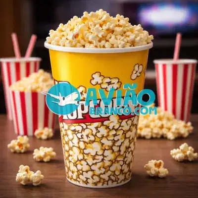 Copo Balde de Pipoca Popcorn Cinema – Copão Fornecedor Atacado Caixa Fechada