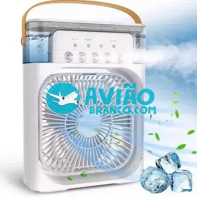 Mini Ventilador Climatizador De Ar Com Reservatorio Para Agua Fornecedor Atacado Caixa Fechada