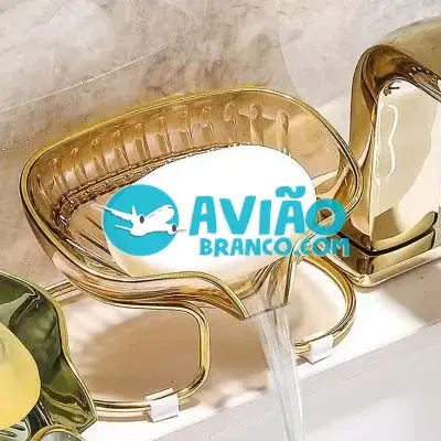 Suporte Saboneteira Com Drenagem Decorativa Fornecedor Atacado Caixa Fechada