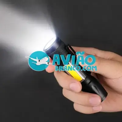 Lanterna Mini LED Recarregável USB Fornecedor Atacado Caixa Fechada
