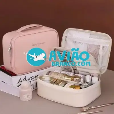Bolsa Organizadora 3 em 1 para Maquiagem Fornecedor Atacado Caixa Fechada