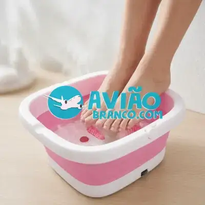Hidromassageador para Pés com Aquecimento e Infravermelho Fornecedor Atacado Caixa Fechada