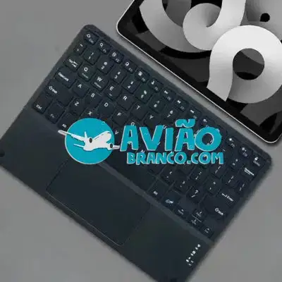 Teclado Sem Fio Bluetooth Com TouchPad Fornecedor Atacado Caixa Fechada
