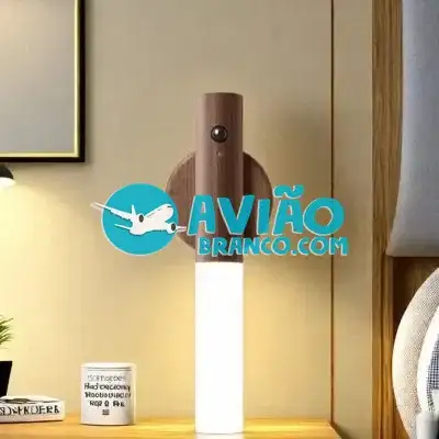 Luminária Bastão Luz LED Recarregável Sensor Movimento Fornecedor Atacado Caixa Fechada