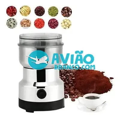 Moedor Triturador Elétrico De Grãos Sementes Café Fornecedor Atacado Caixa Fechada