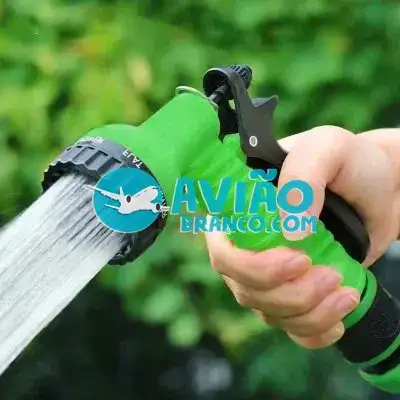Esguicho Para Mangueira Com Jato 7 Funções + Kit Engate Rápido e Conector Fornecedor Atacado Caixa Fechada