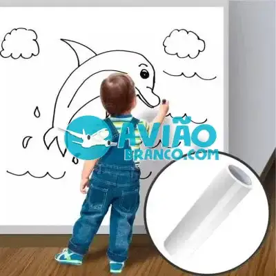 Papel De Parede Adesivo Lousa Quadro Branco Com Marcador Fornecedor Atacado Caixa Fechada