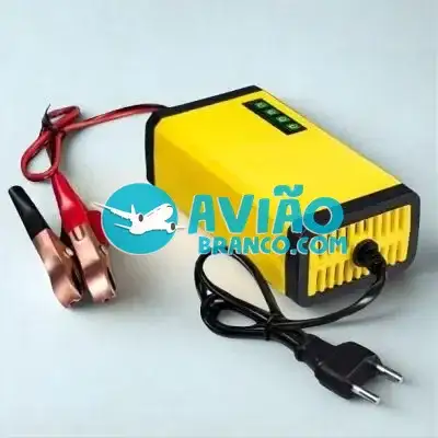 Carregador de Bateria Automotivo 12V Automático com LED Fornecedor Atacado Caixa Fechada