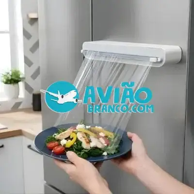 Dispenser Suporte Cortador Para Papel Filme Suspenso Fornecedor Atacado Caixa Fechada
