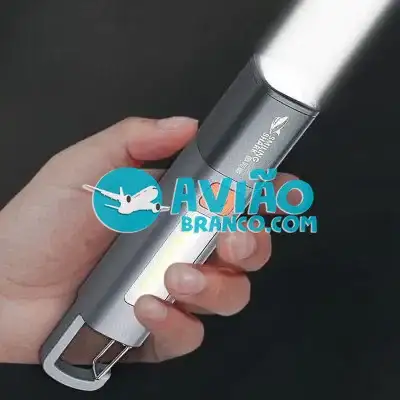 Mini Lanterna Led Recarregável Com Gancho Camping USB Fornecedor Atacado Caixa Fechada