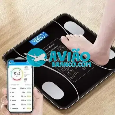 Balança Digital Corporal Bioimpedância Bluetooth App Fornecedor Atacado Caixa Fechada