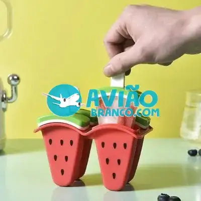 Forma Molde Para Sorvete Picolé Caseiro Divertivo Frutas Fornecedor Atacado Caixa Fechada