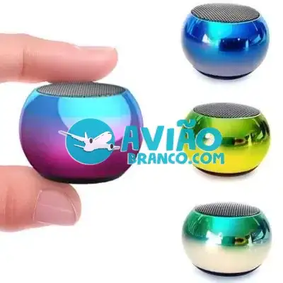Caixinha Som Bluetooth Tws Metal Mini Speaker Amplificada 3w Fornecedor Atacado Caixa Fechada