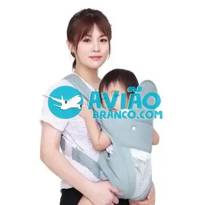Canguru Bebê Ergonômico Versátil Fornecedor Atacado Caixa Fechada
