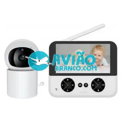 Câmera Espiã Baba Eletrônica Com Audio E Sensor De Temperatura Fornecedor Atacado Caixa Fechada