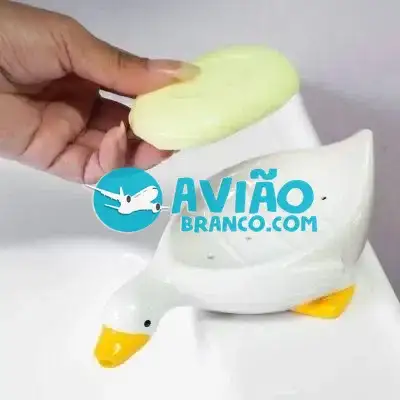 Saboneteira Infantil Patinho Fornecedor Atacado Caixa Fechada