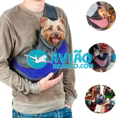 Mochila Bolsa Canguru Transversal Para Transporte PET Fornecedor Atacado Caixa Fechada