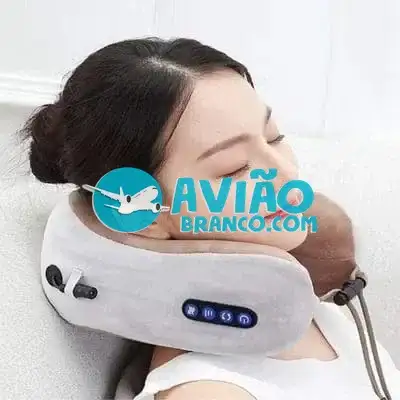 Almofada Massageador de Pescoço Cervical Relax Comfort Bivolt Fornecedor Atacado Caixa Fechada