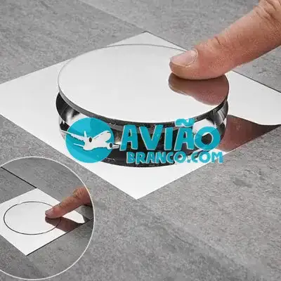 Ralo Inteligente Click Quadrado Em Aço Inox – 10×10 cm Fornecedor Atacado Caixa Fechada