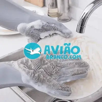 Luva de Silicone de Lavar Louças Fornecedor Atacado Caixa Fechada